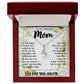 To My Mom - You Are The World Mother's Day Necklace, Mother's Day Alluring Beautiful Necklace