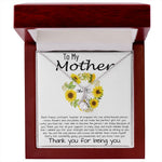 Mom Necklace, To My Mother Necklace Gift For Mom, Mother's Day Necklace From Daughter Son, Mother's Day Alluring Beautiful Necklace