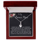 To My Bonus Mom Necklace, Thank You For Everything Mother's Day Gift For Mom Mother's Day Alluring Beautiful Necklace