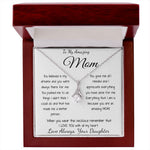 Mom Necklace - Gift for Mom from Daughter, Mother's Day Gift Mother's Day Alluring Beautiful Necklace