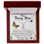 Stepmom Necklace, To My Bonus Mom Gift Neckalce, Thank For You Loving Me As Your Own, Mother's Day Alluring Beautiful Necklace