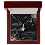 To My Mom Time May Fly Mother's Day Necklace Mother's Day Alluring Beautiful Necklace