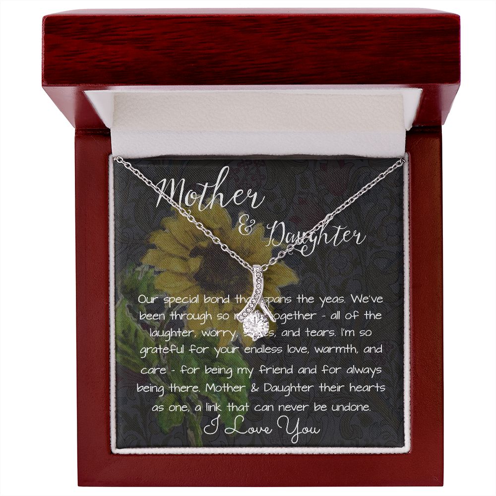 Mom Necklace Gift, Mothers's Day Necklace - Special Bond, Mother's Day Alluring Beautiful Necklace