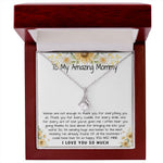 Mommy Necklace, To My Amazing Mommy Gift Necklace, 1st Mother’s Day Present For New Mom From New Born Baby, Sentimental Gift From Baby To Mom, New Mommy Gift Mother's Day Alluring Beautiful Necklace