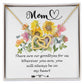 Mother Necklace - You Will Always Be In My Heart - Mother's Day Necklace Mother's Day Interlocking Hearts Necklace