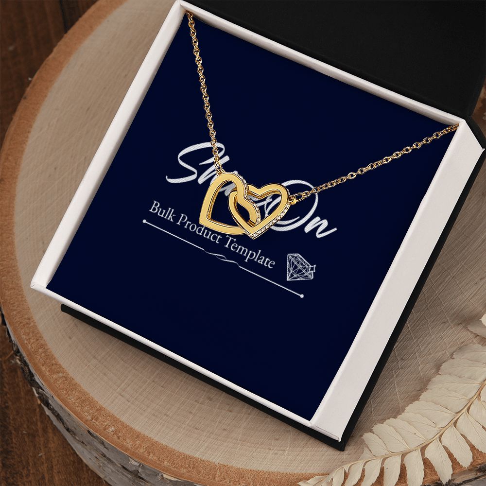 Mother's Day Interlocking Hearts Necklace