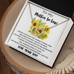 Mom Necklace Gift - You Are Appreciated Necklace, Gift For Her, Mother's Day Gift To My Mom Necklace Mother's Day Interlocking Hearts Necklace