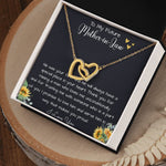 To My Future Mother In Law, Wedding For Her Mother's Gift Necklace Mother's Day Interlocking Hearts Necklace
