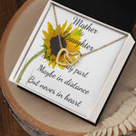 Mother Necklace - Mother Gift - Never Truly Part Mother's Day Necklace Mother's Day Interlocking Hearts Necklace