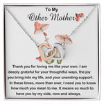 Bonus Mom Necklace, Other Mother Neckalce, Gift For Bonus Mom Second Mom Necklace Mother's Day Interlocking Hearts Necklace