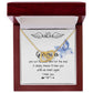 Mom Necklace - I'll Miss You Untill We Meet Again - Mother's Day Gift Mother's Day Interlocking Hearts Necklace