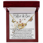 Mom Necklace, Mother and Son Gift, Gift For Mom From Son, Sentimental Gifts For Mom From Son,  Mother's Day Necklace Mother's Day Interlocking Hearts Necklace