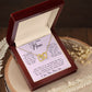 Gift For Caring Mom Form Son, To My Mom Necklace Gift For Mother's Day Mother's Day Interlocking Hearts Necklace