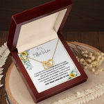Mother-In-Law Necklace, Mother In Law Necklace Gift - Man Of My Dream Necklace From Your Daughter In Law Mother's Day Interlocking Hearts Necklace