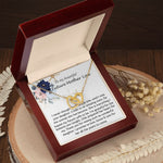 Mother-In-Law Necklace, Necklace Gift For Future Mother-In-Law From Future Son-In-Law, To My Future Mother-In-Law Mother's Day Interlocking Hearts Necklace