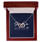 Mother's Day Interlocking Hearts Necklace