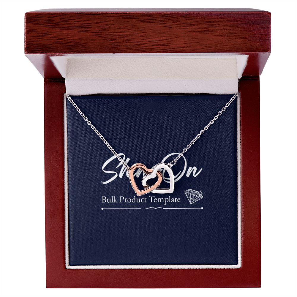 Mother's Day Interlocking Hearts Necklace