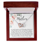 To Mom - Gentle Guidance Mother's Day Interlocking Hearts Necklace