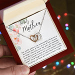 To Mom - Gentle Guidance Mother's Day Interlocking Hearts Necklace