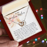Bonus Mom Necklace, To My Other Mother Necklace, Gift For Second Mom, Mother-In-Law, Bonus Mom Mother's Day Interlocking Hearts Necklace