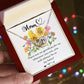 Mother Necklace - You Will Always Be In My Heart - Mother's Day Necklace Mother's Day Interlocking Hearts Necklace