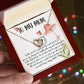 Mom Necklace, Gift Necklace For Mom Always Love You, Mother Necklace Mother's Day Interlocking Hearts Necklace