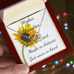 Mother Necklace - Mother Gift - Never Truly Part Mother's Day Necklace Mother's Day Interlocking Hearts Necklace