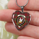 Lindsay Weathered Scottish Clan Heart Necklacemother's day gifts, gifts for mom, best gift for girlfriend, Tartan Heart Necklace Jewelry, Gold Heart Necklace, Silver Heart Necklace, Plaid Heart Necklace