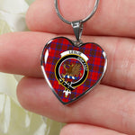 Leslie Modern Scottish Clan Heart Necklacemother's day gifts, gifts for mom, best gift for girlfriend, Tartan Heart Necklace Jewelry, Gold Heart Necklace, Silver Heart Necklace, Plaid Heart Necklace