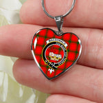 MacDonald Clan Donald Of Sleat Scottish Clan Heart Necklacemother's day gifts, gifts for mom, best gift for girlfriend, Tartan Heart Necklace Jewelry, Gold Heart Necklace, Silver Heart Necklace, Plaid Heart Necklace