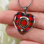 MacNicol Of Scorrybreac Scottish Clan Heart Necklacemother's day gifts, gifts for mom, best gift for girlfriend, Tartan Heart Necklace Jewelry, Gold Heart Necklace, Silver Heart Necklace, Plaid Heart Necklace