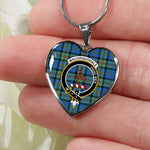 MacCorquodale Scottish Clan Heart Necklacemother's day gifts, gifts for mom, best gift for girlfriend, Tartan Heart Necklace Jewelry, Gold Heart Necklace, Silver Heart Necklace, Plaid Heart Necklace