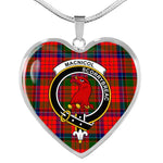MacNicol Of Scorrybreac Scottish Clan Heart Necklacemother's day gifts, gifts for mom, best gift for girlfriend, Tartan Heart Necklace Jewelry, Gold Heart Necklace, Silver Heart Necklace, Plaid Heart Necklace