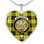 MacLachlan Scottish Clan Heart Necklacemother's day gifts, gifts for mom, best gift for girlfriend, Tartan Heart Necklace Jewelry, Gold Heart Necklace, Silver Heart Necklace, Plaid Heart Necklace