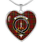 MacAlister Of Skye Scottish Clan Heart Necklacemother's day gifts, gifts for mom, best gift for girlfriend, Tartan Heart Necklace Jewelry, Gold Heart Necklace, Silver Heart Necklace, Plaid Heart Necklace