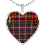 Innes Of Moray Scottish Clan Heart Necklacemother's day gifts, gifts for mom, best gift for girlfriend, Tartan Heart Necklace Jewelry, Gold Heart Necklace, Silver Heart Necklace, Plaid Heart Necklace