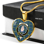 Lamont Ancient Scottish Clan Heart Necklacemother's day gifts, gifts for mom, best gift for girlfriend, Tartan Heart Necklace Jewelry, Gold Heart Necklace, Silver Heart Necklace, Plaid Heart Necklace