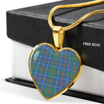 MacHardy Ancient Scottish Clan Heart Necklacemother's day gifts, gifts for mom, best gift for girlfriend, Tartan Heart Necklace Jewelry, Gold Heart Necklace, Silver Heart Necklace, Plaid Heart Necklace