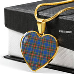 MacBeth Ancient Scottish Clan Heart Necklacemother's day gifts, gifts for mom, best gift for girlfriend, Tartan Heart Necklace Jewelry, Gold Heart Necklace, Silver Heart Necklace, Plaid Heart Necklace