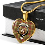 MacMillan Old Weathered Scottish Clan Heart Necklacemother's day gifts, gifts for mom, best gift for girlfriend, Tartan Heart Necklace Jewelry, Gold Heart Necklace, Silver Heart Necklace, Plaid Heart Necklace