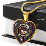 MacDonald Clan Donald Scottish Clan Heart Necklacemother's day gifts, gifts for mom, best gift for girlfriend, Tartan Heart Necklace Jewelry, Gold Heart Necklace, Silver Heart Necklace, Plaid Heart Necklace