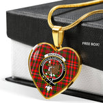 MacKinnon Modern Scottish Clan Heart Necklacemother's day gifts, gifts for mom, best gift for girlfriend, Tartan Heart Necklace Jewelry, Gold Heart Necklace, Silver Heart Necklace, Plaid Heart Necklace
