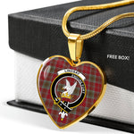 Lindsay Weathered Scottish Clan Heart Necklacemother's day gifts, gifts for mom, best gift for girlfriend, Tartan Heart Necklace Jewelry, Gold Heart Necklace, Silver Heart Necklace, Plaid Heart Necklace