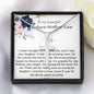 Mother-In-Law Necklace, Necklace Gift For Future Mother-In-Law From Future Son-In-Law, To My Future Mother-In-Law Mother's Day Artisan Crafted Cross Necklace