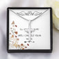 Mom Necklace - I'll Hold You In My Heart Mother's Day Gift Mother's Day Artisan Crafted Cross Necklace