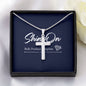 Mother's Day Artisan Crafted Cross Necklace