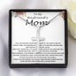 Mom Necklace, Mother-In-Law Necklace, Necklace Gift To My Boyfriend's Mom Gift, Future Mother-In-Law Necklace Mother's Day Artisan Crafted Cross Necklace