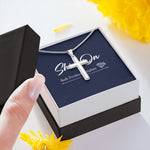 Mother's Day Artisan Crafted Cross Necklace