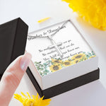 Mother Necklace - No Matter What - I Will Always Love You Mom Necklace Mother's Day Artisan Crafted Cross Necklace