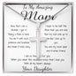 Mom Necklace - To My Amazing Mom Gorgeous Necklace for Mom from Daughter Mother's Day Gift Mother's Day Artisan Crafted Cross Necklace